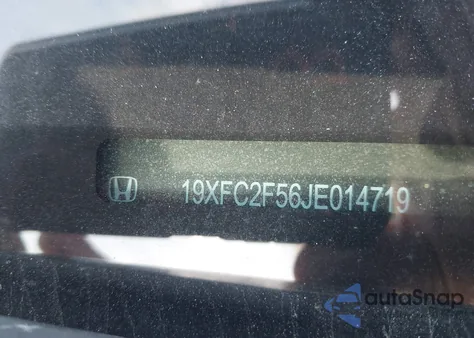 2018 Honda Civic Lx из США, поврежденный, VIN 19XFC2F56JE014719